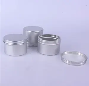 Kaleng Kaleng Aluminium Tinggi 120Ml 120G 4Oz, Kaleng Kaleng Aluminium Dalam Warna Hitam Merah