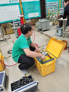 GD6800 yüksek hassasiyet Tan Delta <span class=keywords><strong>Tester</strong></span> trafo kapasite dağılımı faktörü için 2% doğruluk IP65 koruma 1 yıl - Product Image 6