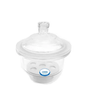 Transparent/Brown Lab Glassware Clear Glass Desiccator Vacuum Desiccator