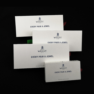 Custom Luxury Packaging Long Sliding Gift Box <b>Square</b> Box Drawer Box Jewelry Paper Foam Insert for Scissors Customized with Black - Product Image 4
