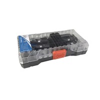 Jeu de 45 embouts de tournevis et de forets robustes en acier chromé OEM Moretop pour usage industriel et bricolage