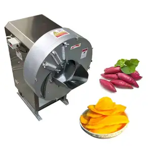Electric potato slicer automatic fruit orange banana slicer slicing machine heavy duty electric vegetable slicer machines
