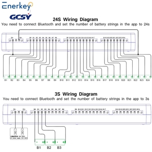 Energey 15A Smart Active Balancer 2S ~ 24S Lifepo4 /lipo/lto เชื่อมต่อการปรับสมดุลพลังงานแบตเตอรี่ - Product Image 6