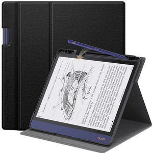 NET-CASE PU cuero a prueba de golpes Smart Cover Tablet Case para <span class=keywords><strong>BOOX</strong></span> <span class=keywords><strong>Note</strong></span> Air <span class=keywords><strong>2</strong></span> / Air <span class=keywords><strong>2</strong></span> Plus 10,3 pulgadas 360 Rotate Tablet Case - Product Image 1