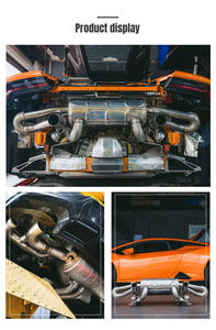 Fabbrica di alta qualità in titanio Valvetronic sistema di scarico Catback marmitta per Land Rover difensore 3.0T modello di auto - Product Image 6