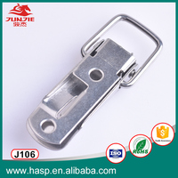 Loquet à bascule en acier inoxydable 304 de petite taille avec trou pour clé pour armoires, coffres, boîtes à outils, tiroirs et placards J106