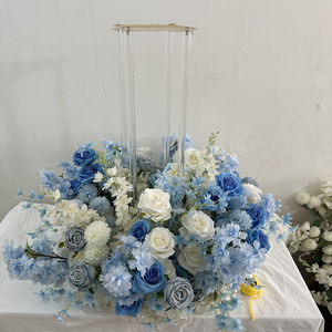 Guirnalda de Hojas Blancas y Verdes GreenLife Floral Supply, Centros de Mesa Florales para Decoración de Mesa de Boda - Product Image 4