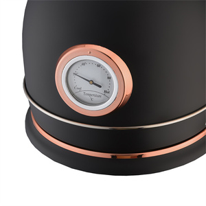 Bouilloire électrique rétro 1,8 L 2022, chauffe-eau rapide sans fil avec thermostat britannique pour hôtel - Product Image 4