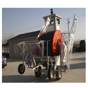 Nuova Macchina Irrigatrice Automatica Semovente YiHe con Motore a Turbina Idraulica, Riduttore, Cuscinetti, Sistema a Traliccio e Avvolgitubo - Product Image 2