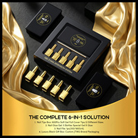 Kit d'extension d'ongles JTING exclusif avec 600 embouts Soft GelX, gel complet, déshydratant, primer, base, top coat, vernis à ongles sans HEMA, OEM