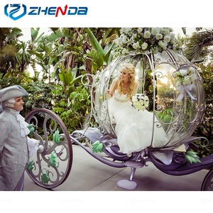 Competitive Price 4-6 Passenger Horse-drawn Carriage <b>Buggy</b> for Sale/Cinderella Pumpkin Carriage/horse <b>Buggy</b> for Wedding - Product Image 2