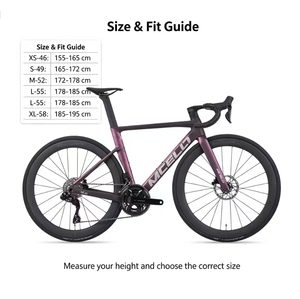 Bicicleta de <span class=keywords><strong>Carretera</strong></span> de <span class=keywords><strong>Carbono</strong></span> Original Completa, Suspensión Total, Manillar de <span class=keywords><strong>Carbono</strong></span> Integrado, Sillín de <span class=keywords><strong>Carbono</strong></span> Impreso en 3D, Grupo Shimano, Deportiva - Product Image 6