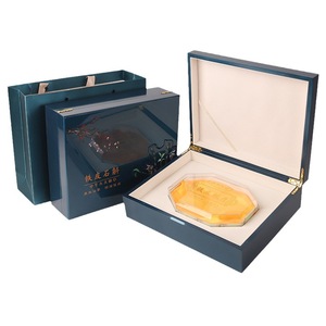 Caja de Regalo Dendrobium Officinale con Relieve 3D, Empaque para Productos de Salud, Set de Regalo Universal en Azul, Verde y Rojo - Product Image 4