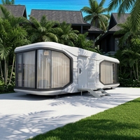 Maison Capsule Modulaire Personnalisable, Maison Conteneur Préfabriquée Moderne, Chambre, Cuisine, ADU, Airbnb, Hôtel, Villa, Annexe