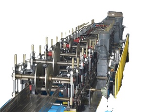 Heißer Verkauf Kabelrinnen-Rollform maschine mit Press maschine Stanz löcher Kabelrinnen-Maschine China Herstellung - Product Image 1