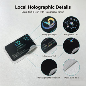 Rótulos Personalizados para Frascos de 2ml, 3ml e 10ml, Adesivos Impressos Holográficos à Prova d'Água - Product Image 2