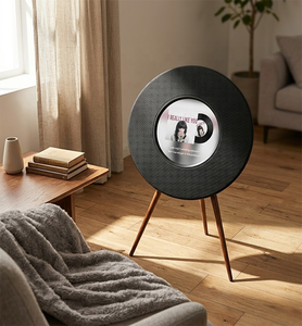 R1Wireless <b>Floor</b> Standing Smart Speaker HD Lyrics Album Art Display Luxury Stereo Home <b>Heater</b> Audio for LivingRoom Bedroom HD In - Product Image 2