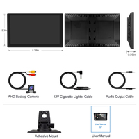 Récepteur radio de voiture portable Q9 9 pouces sans fil CarPlay Android Auto