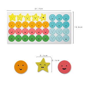 Tableau de récompense magnétique bleu motif pingouin ours polaire tableau blanc d'écriture pour les missions de récompense des enfants - Product Image 4