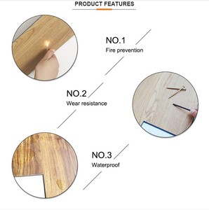 Meilleures dalles de sol en vinyle SPC écologiques, antidérapantes et imperméables pour hôtel, salle de bain, design graphique - Product Image 4