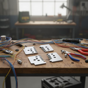 Replacement Blades For 12 12 06 Wire Crimpers <b>Set</b> With Screws 4 Pieces - Product Image 2