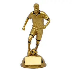 Football trophy resin display resin figurine football trophy