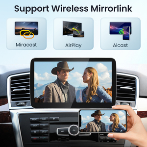 HFmidia 2026 ระบบลินุกซ์ใหม่ หน้าจอ 9.33 นิ้ว สำหรับรถยนต์เมอร์เซเดสเบนซ์ ML W166 เครื่องเล่นวิดีโอในรถยนต์แบบไร้สาย CarPlay พร้อมบลูทูธ - Product Image 3