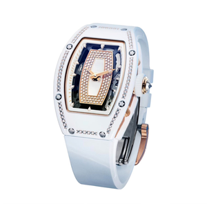 Reloj Mecánico de Lujo para Mujer 2026, de Cerámica y Acero Inoxidable, con Fecha Automática, Cristal de Zafiro, Correa de Goma, Alta Calidad, Resistente al Agua - Product Image 5