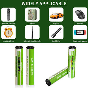 Batteryi Factory baterai isi ulang aaa, baterai Li-ion AAA 1.5V baterai tipe-c USB 600mWh 1000mWh (<span class=keywords><strong>2</strong></span>/4 Pak) dapat disesuaikan - Product Image 5