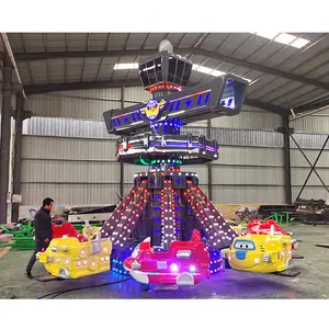 Popular Amusement Theme Park Rides Game Equipment Kids Adult Mechanical Airplane Self Control Plane Park For Outdoor And Indoor