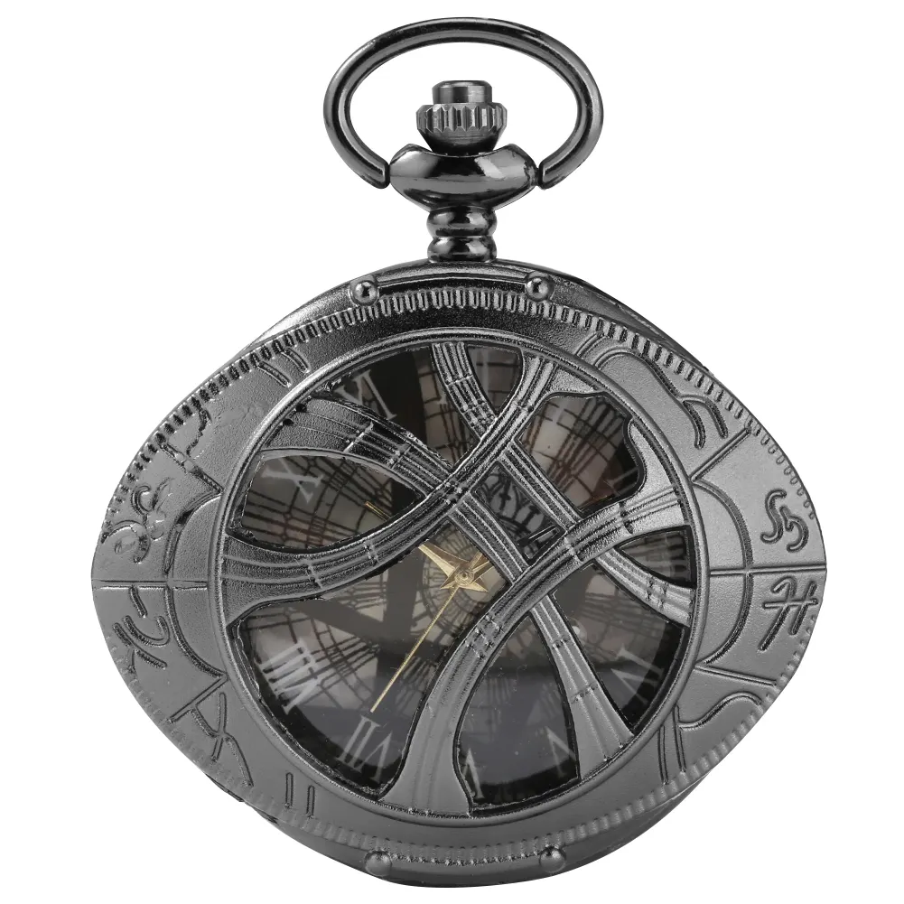 Docteur étrange agamoto oeil/golden snitch /full metal alchemist/assassina creed unique cadeau poche cadran de montre vintage