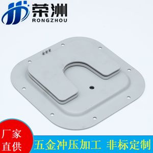 Pièce en tôle d'acier inoxydable sur mesure RZ0088, découpée au laser, pliée, accessoire de châssis, norme ASTM - Product Image 3