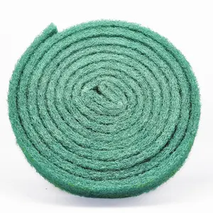 GLORY abrasives 8698 green color heavy duty non-woven hand pads scouring rolls