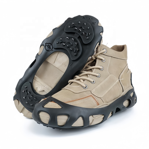 Eis- und Schneegreifer für Schuhe und Stiefel, Rutschfeste Gehkramponen für Männer und Frauen, 30-Spikes-System zum Gehen auf Eis und Schnee - Product Image 1