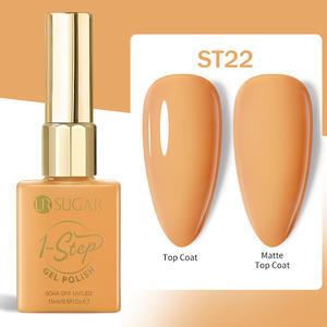 OEM de larga duración UV Gel Nail Art 3-en-1 Base Coat & Top Coat Polish TPO & HEMA Free <span class=keywords><strong>Nagellack</strong></span> Gel Nail Polish para uso en salón - Product Image 2