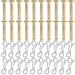 Kit de broches de cisaillement 738-04124A et 714-04040 pour pièces de déneigeuse MTD, tige ronde en laiton, usage domestique - Product Image 2