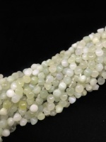 Haute qualité naturel vert gemme chinois Newmountain Jade goutte d'eau perles de pierre pour bijoux bricolage boucles d'oreilles Bracelet collier