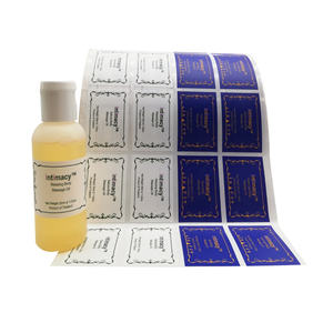 Diseño libre Venta caliente Paquete de productos de belleza Cosméticos Etiqueta engomada privada Etiquetas personalizadas para botella de aceite esencial - Product Image 6