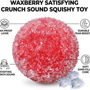 TPRCrunchy <b>Bead</b> Sensory Squishy Toy Soft Squishy Toys Stress Squishy 60g for ADHD Relaxing Squishy Factory Fun Gift - Product Image 6