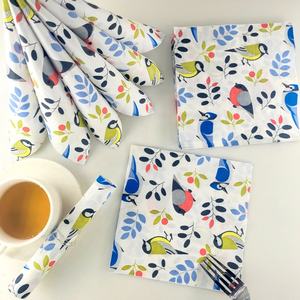 Enciclopedia de insectos-Especies de aves 33*33 3 capas-Servilletas de uso único adecuadas para cualquier ocasión - Product Image 4