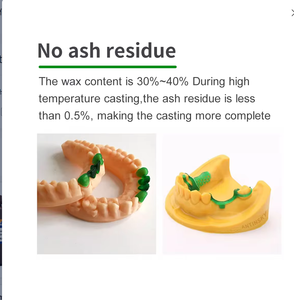 เรซิ่นสำหรับงานทันตกรรม Antinsky Castable Dental Smart  ขนาด 1 กก. สำหรับเครื่อง LCD DLP  ความแม่นยำสูง  บริสุทธิ์ 100%  ใช้เวลาอบแห้งสั้น  จัดส่งฟรีในสหรัฐอเมริกา - Product Image 5