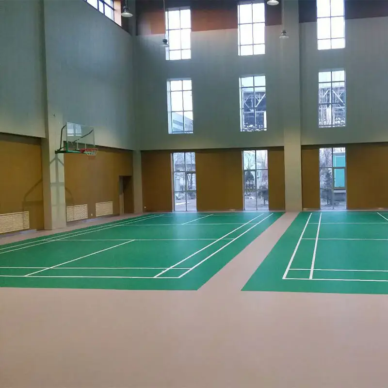 Toptan taşınabilir Pvc vinil kapalı Futsal spor kort döşemesi basketbol spor kort döşemesi tenis spor kort döşemesi