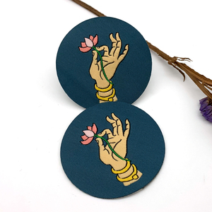 Factory Price Custom <strong>Pattern</strong> Clothing Accessories Embroidery Badge Embroidery <strong>Patch</strong> - Product Image 5