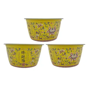 Guangdong factory produces food metal container bird's nest soup 500ml bowl shaped iron can empty