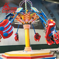 Manèges Sanly Rides : Équipements de parc d'attractions, Manèges ludiques, Manège Airborne Shot, Mini manège en acier pour extérieur, Manèges pour enfants pour centre commercial