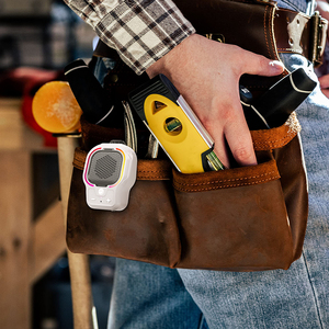 Altoparlante con clip magnetica senza problemi, suono <span class=keywords><strong>potente</strong></span> da 3 W, maggiore comfort rispetto agli auricolari, chiamata a mani libere, ideale per l'escursionismo, il campeggio, l'uso quotidiano - Product Image 6