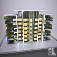 Un nuevo tipo de modelo de escala de construcción aplicable a la industria inmobiliaria, muestra de modelo de escala de construcción modelo arquitectónico
