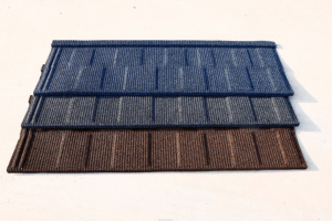 Tuiles de toiture en métal revêtues de pierre pour entrepôts et ateliers, produits de toiture de style chinois par des toitureurs locaux - Product Image 6