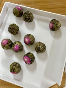 Оптовая продажа, европейский стандарт, китайский чай ручной работы с цветущими цветами, рассыпной жасминовый чай, может цвести - Product Image 6