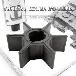 Nouvelle turbine de pompe à eau 309-65021 de remplacement pour <span class=keywords><strong>moteur</strong></span> <span class=keywords><strong>hors</strong></span>-<span class=keywords><strong>bord</strong></span> Tohatsu 2.5HP 3.5HP, <span class=keywords><strong>Mercury</strong></span> 47-95289, Johnson 114812, <span class=keywords><strong>moteur</strong></span> de bateau - Product Image 2